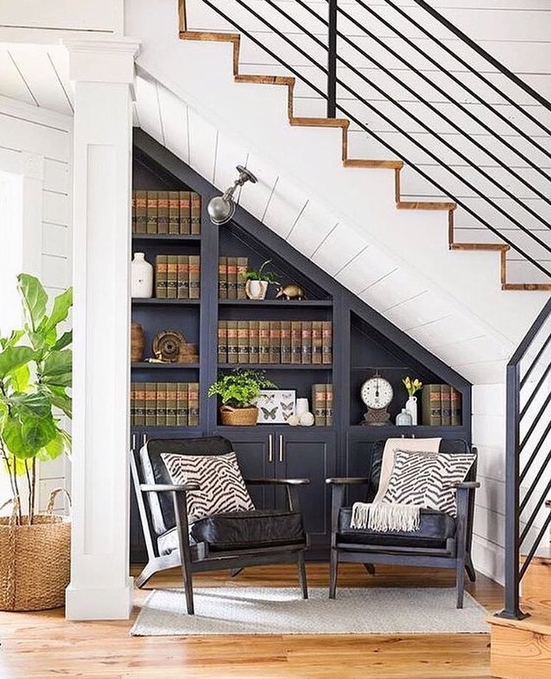 16 Stylish Under Stairs Storage Ideas - How to Design Space Under Stairs